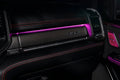 TRX interior dashboard with pink LED lighting