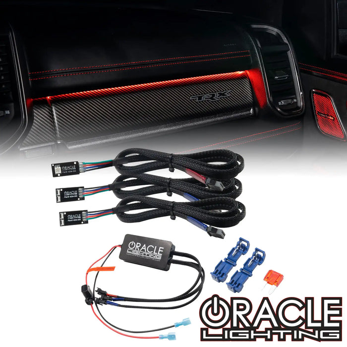 2019-2024 RAM Dash Interior Ambient Lighting ColorSHIFT RGB Conversion Kit