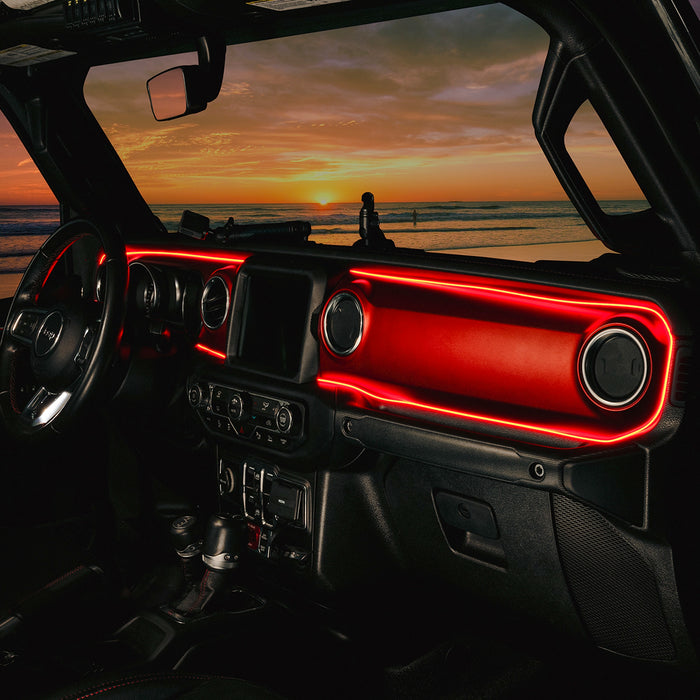 ORACLE Lighting 2018-2023 Jeep Wrangler JL/Gladiator JT Dynamic ColorSHIFT LED Interior Dash Board Kit