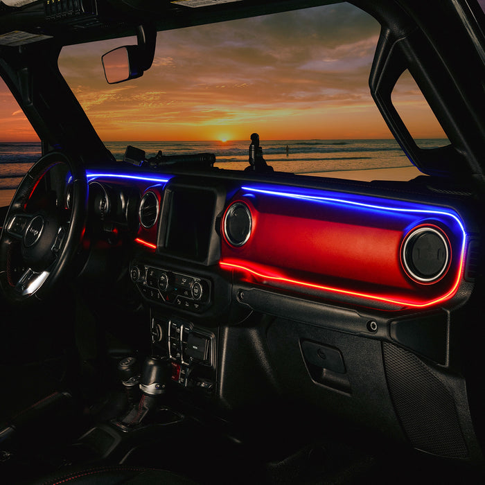 ORACLE Lighting 2018-2023 Jeep Wrangler JL/Gladiator JT Dynamic ColorSHIFT LED Interior Dash Board Kit