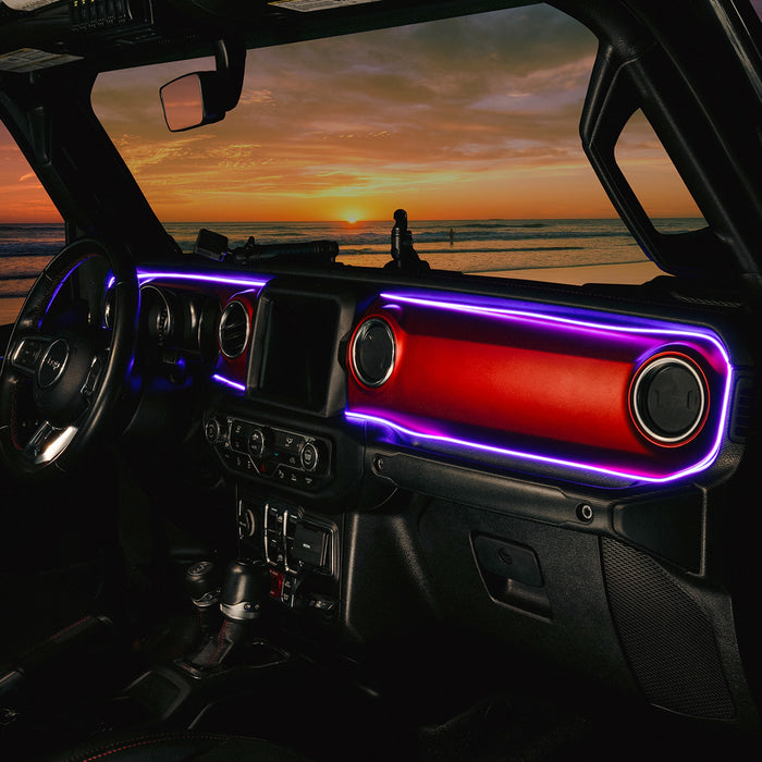ORACLE Lighting 2018-2023 Jeep Wrangler JL/Gladiator JT Dynamic ColorSHIFT LED Interior Dash Board Kit
