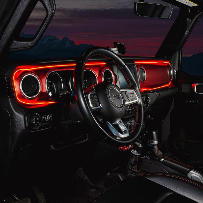 ORACLE Lighting 2018-2023 Jeep Wrangler JL/Gladiator JT Dynamic ColorSHIFT LED Interior Dash Board Kit