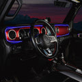 2018-2023 Jeep Wrangler JL/Gladiator JT Dynamic ColorSHIFT LED Interior Dash Board Kit
