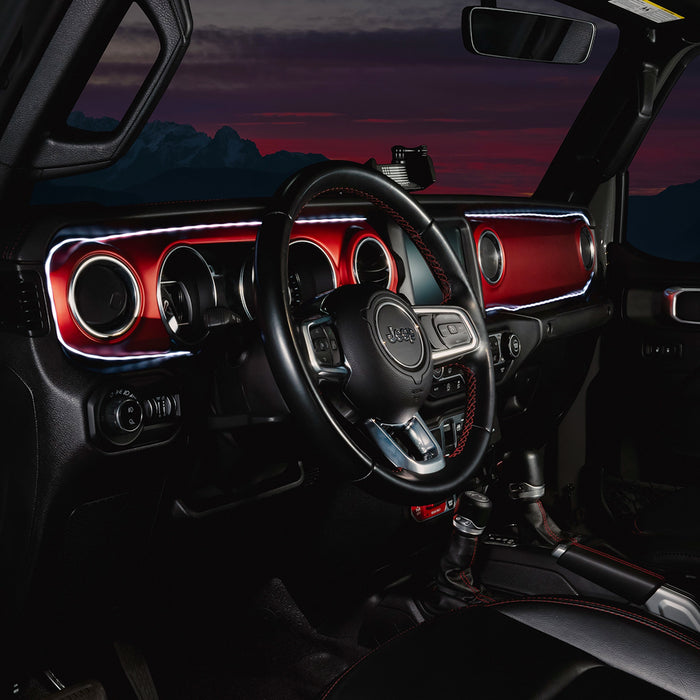 ORACLE Lighting 2018-2023 Jeep Wrangler JL/Gladiator JT Dynamic ColorSHIFT LED Interior Dash Board Kit