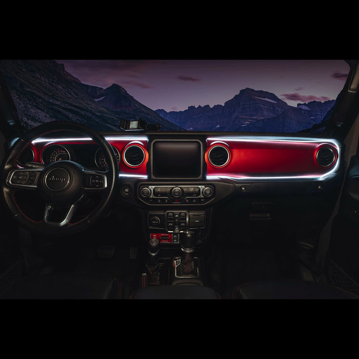 ORACLE Lighting 2018-2023 Jeep Wrangler JL/Gladiator JT Dynamic ColorSHIFT LED Interior Dash Board Kit