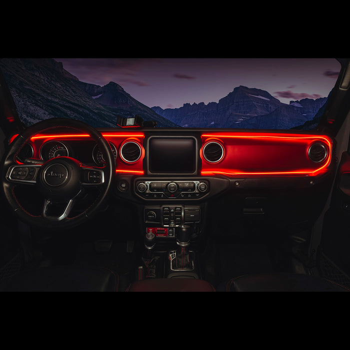 ORACLE Lighting 2018-2023 Jeep Wrangler JL/Gladiator JT Dynamic ColorSHIFT LED Interior Dash Board Kit