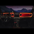 2018-2023 Jeep Wrangler JL/Gladiator JT Dynamic ColorSHIFT LED Interior Dash Board Kit