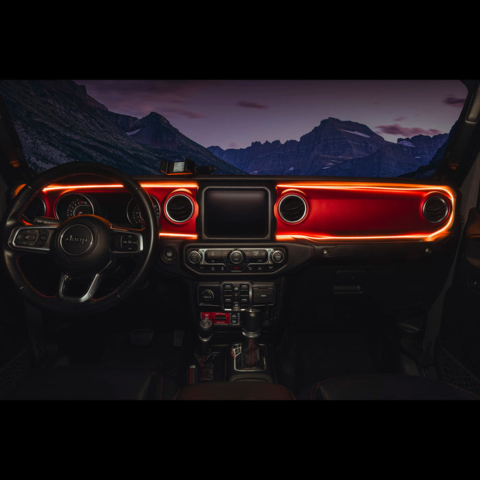 ORACLE Lighting 2018-2023 Jeep Wrangler JL/Gladiator JT Dynamic ColorSHIFT LED Interior Dash Board Kit