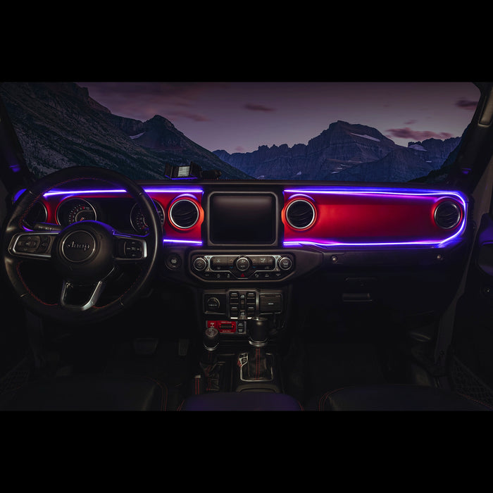 ORACLE Lighting 2018-2023 Jeep Wrangler JL/Gladiator JT Dynamic ColorSHIFT LED Interior Dash Board Kit