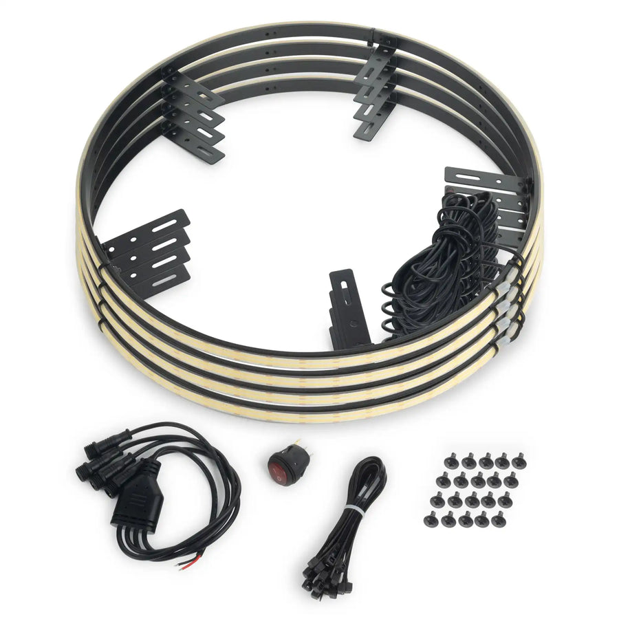 Oracle lighting Plasma LED Wheel Rings unboxed