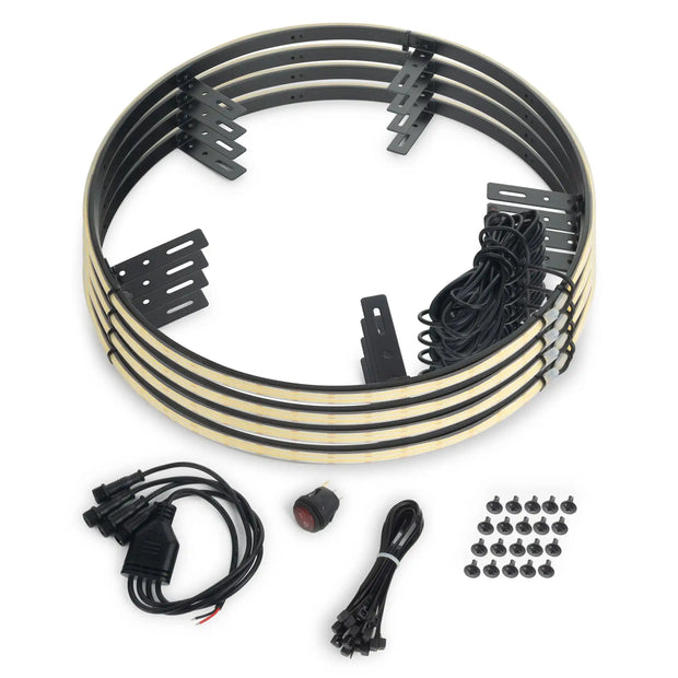 Oracle lighting Plasma LED Wheel Rings unboxed