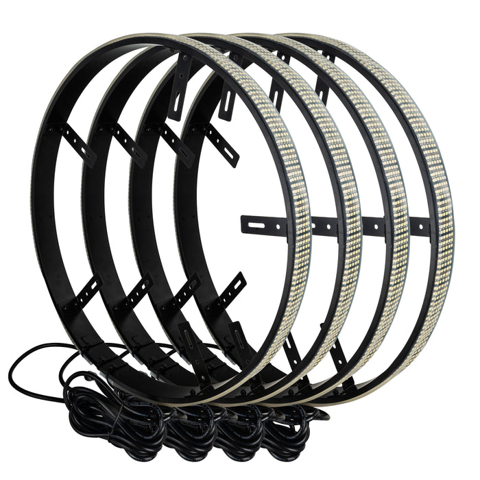 ORACLE Lighting XTREME Illumination 5-Row LED Wheel Rings- WHITE - PRE-ORDER