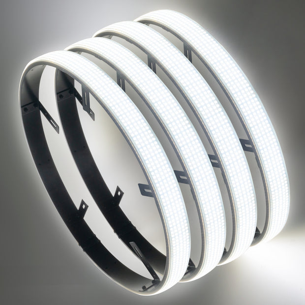 XTREME Illumination 5-Row LED Wheel Rings- WHITE