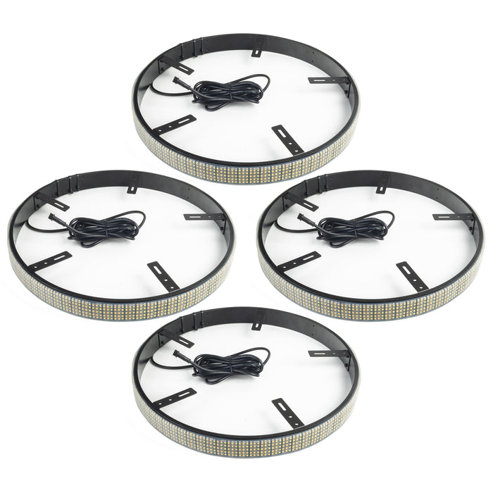 XTREME Illumination 5-Row LED Wheel Rings- WHITE - PRE-ORDER