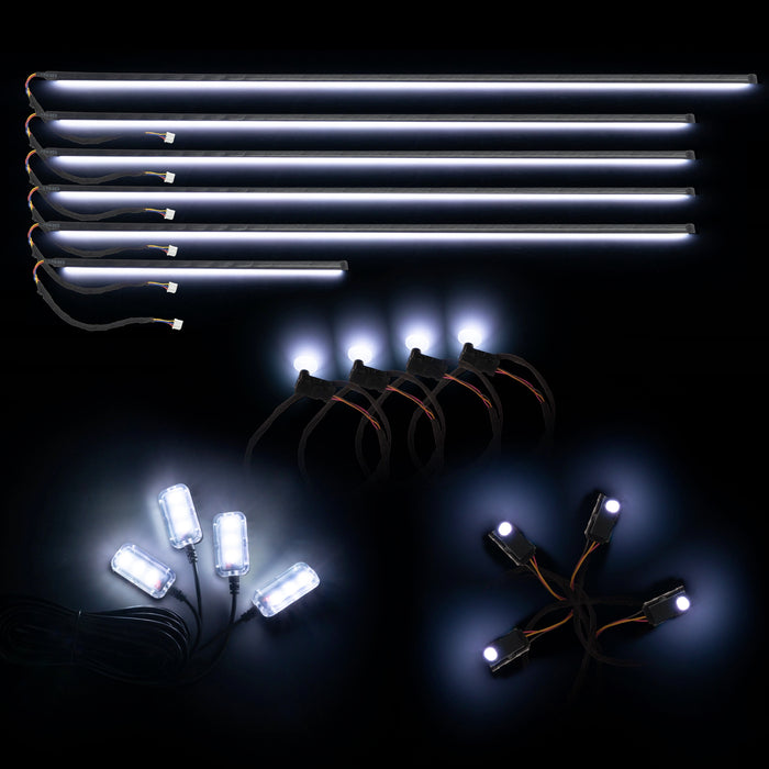 Dynamic ColorSHIFT 18 Piece Universal Full LED Interior Dash Board Kit - PRE-ORDER