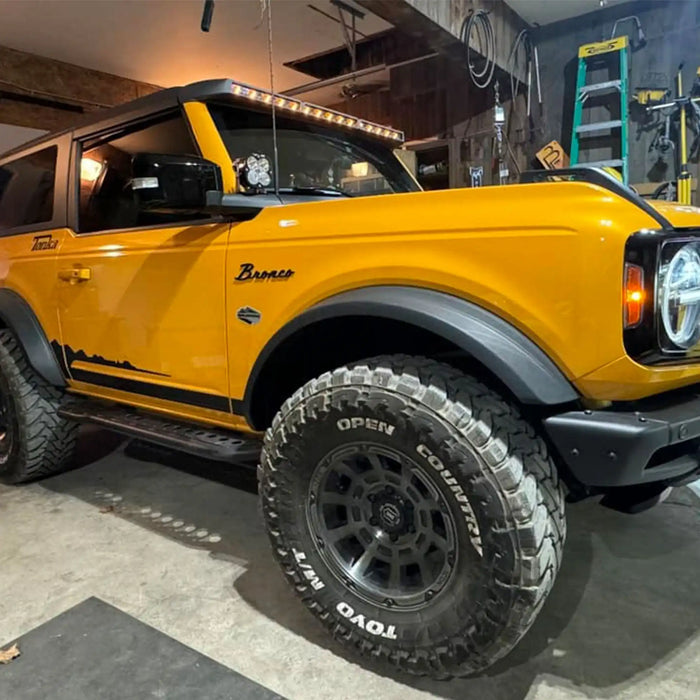 ORACLE Lighting Integrated Windshield Roof LED Light Bar System for 2021+ Ford Bronco