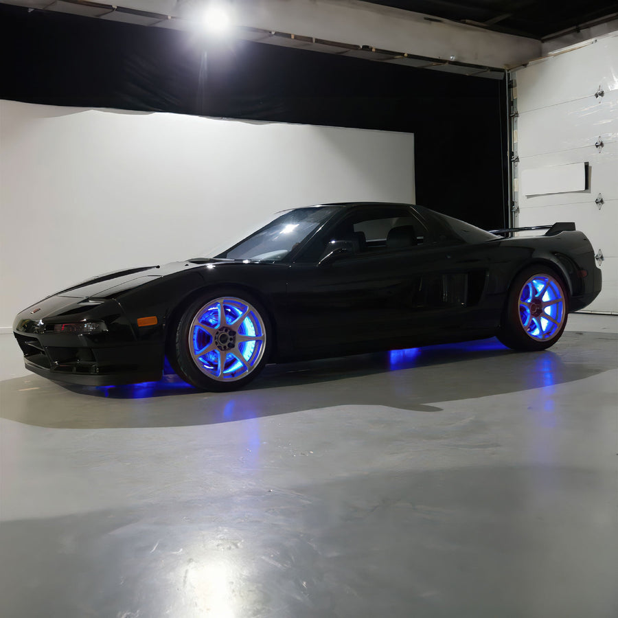 LED Illuminated Wheel Rings - Single / Double Row LED