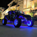 LED Illuminated Wheel Rings - Single / Double Row LED