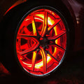 LED Illuminated Wheel Rings - Single / Double Row LED