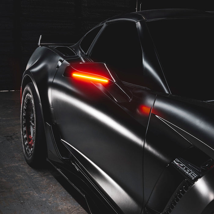 2014-2019 Chevrolet C7 Corvette Concept LED Side Mirrors - PRE-ORDER