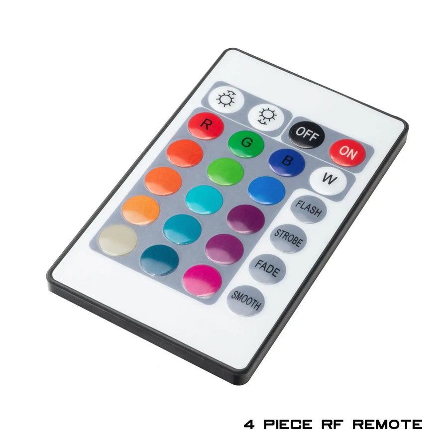 4 piece RF remote.