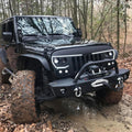 2007-2017 Jeep Wrangler JK VECTOR Pro Series II Full LED Grill - Integrated Headlights & DRL