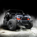 2007-2017 Jeep Wrangler JK VECTOR Pro Series II Full LED Grill - Integrated Headlights & DRL