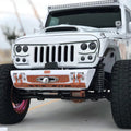 2007-2017 Jeep Wrangler JK VECTOR Pro Series II Full LED Grill - Integrated Headlights & DRL
