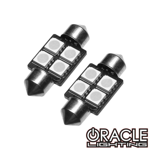 33MM 4 LED Festoon Bulbs (Pair)