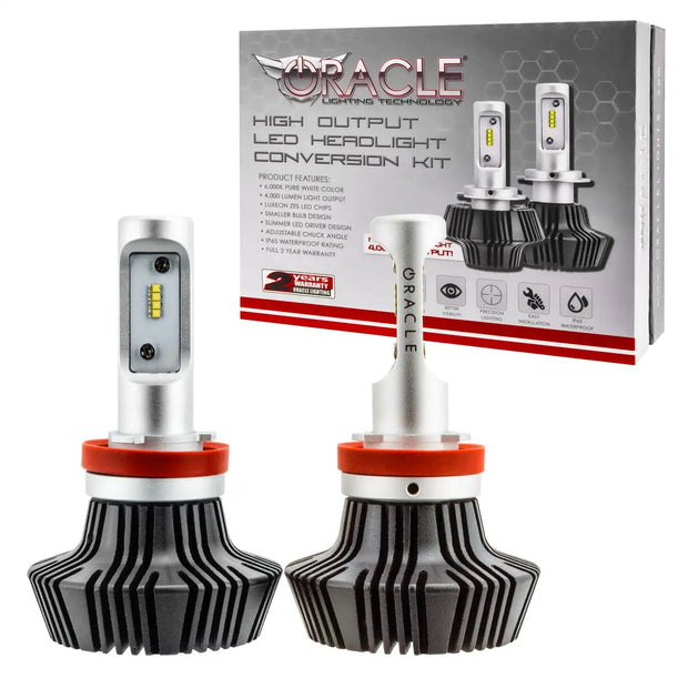 2007-2013 Toyota Tundra H11 - ORACLE 4,000+ Lumen LED Light Bulb Conversion Kit (Low Beam Headlight) - Image 2
