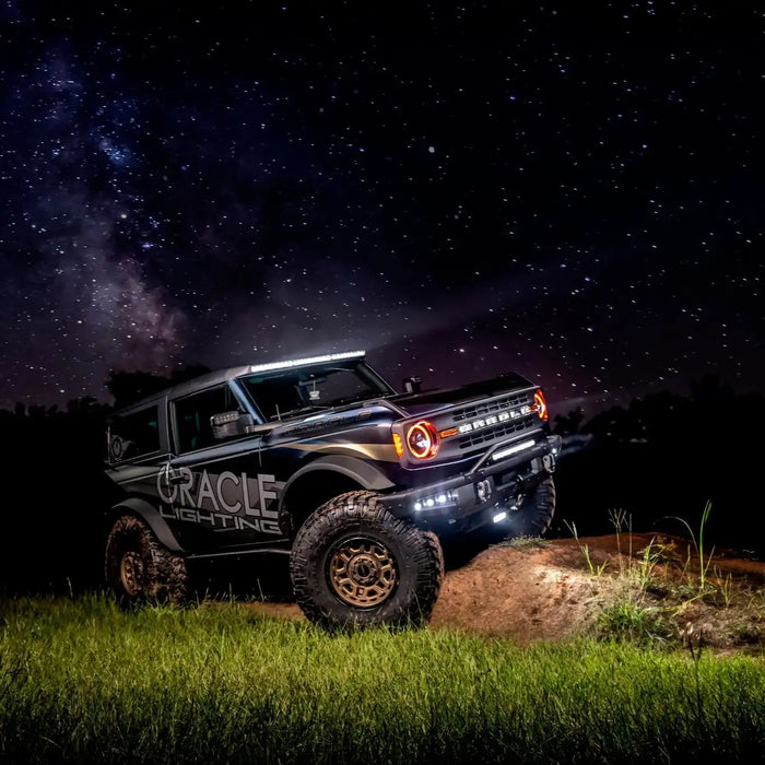 ORACLE Lighting Integrated Windshield Roof LED Light Bar System for 2021+ Ford Bronco