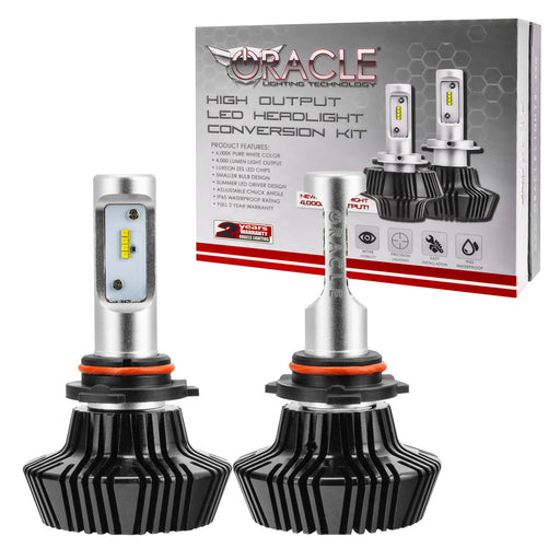 9005 - 4,000+ Lumen LED Light Bulb Conversion Kit (Low Beam)