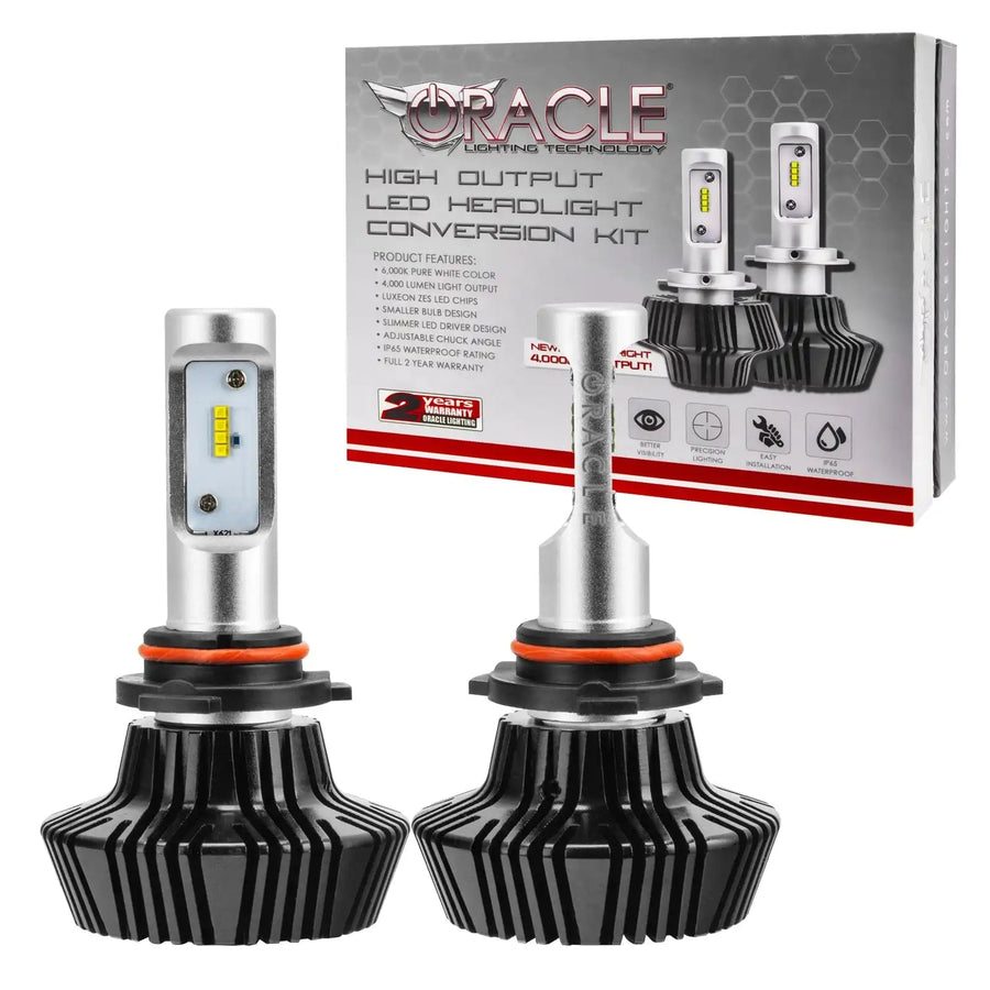 2007 Chevrolet Silverado 3500 Classic 9006 - 4,000+ Lumen LED Light Bulb Conversion Kit (Low Beam Headlight) - Image 2