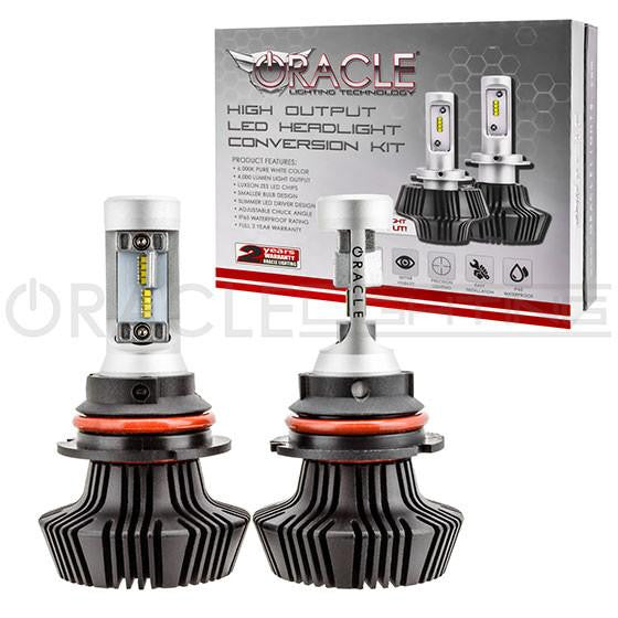 ORACLE Lighting 9007 - 4,000+ Lumen LED Light Bulb Conversion Kit High/Low Beam (Projector)