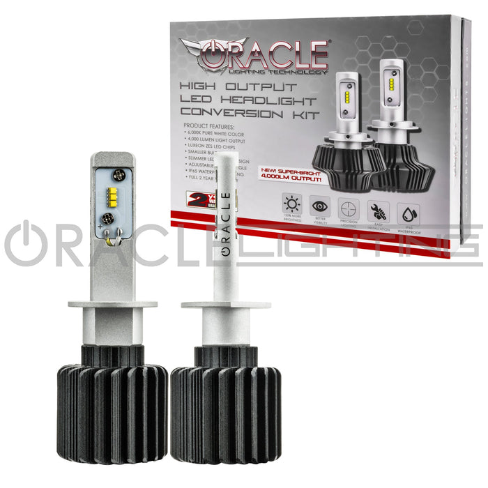 ORACLE Lighting H1 - 4,000+ Lumen LED Light Bulb Conversion Kit (High Beam)