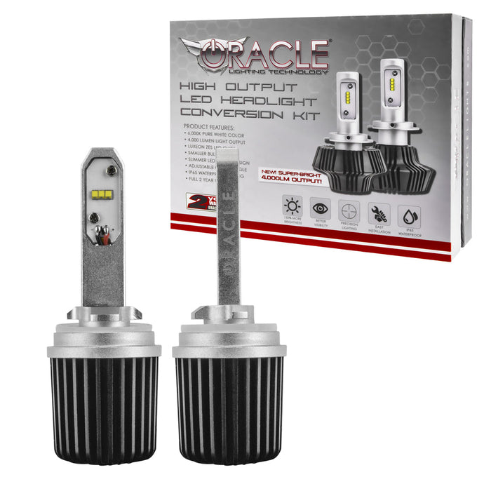 ORACLE Lighting 880/881/H27 - 4,000+ Lumen LED Light Bulb Conversion Kit (Low Beam)