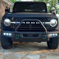 2021-2026 Ford Bronco Triple LED Fog Light Kit - Steel Modular Bumper | 90W