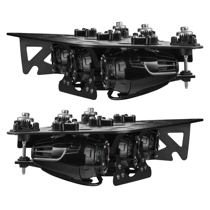 ORACLE Lighting 2021-2025 Ford Bronco Off Road LASER Auxiliary Lights + LED Fog Light Kit for Steel Bumper