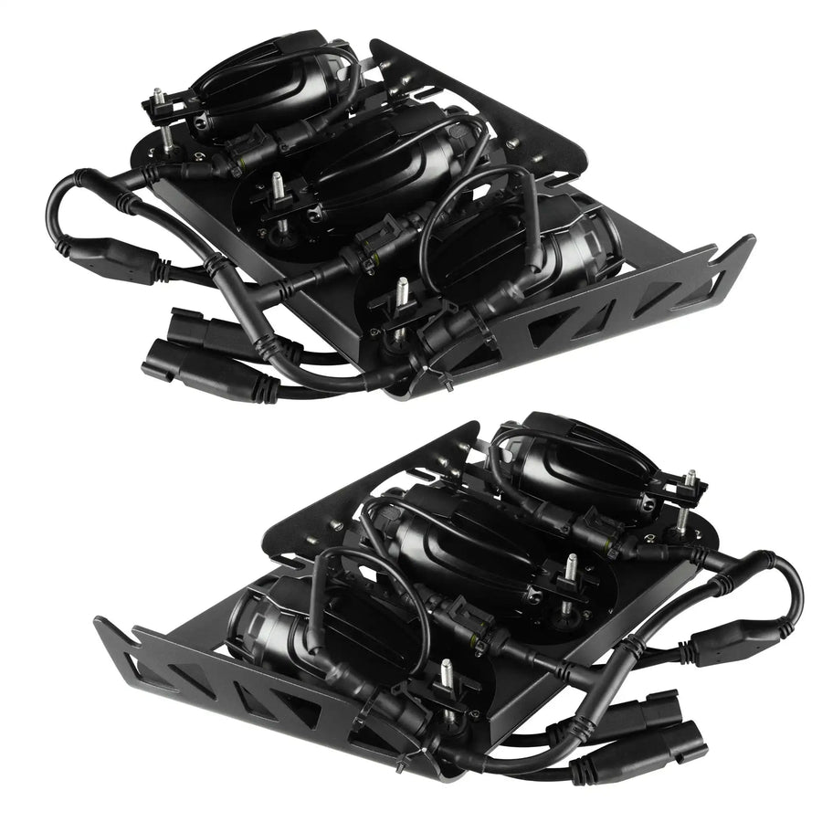 ORACLE Lighting 2021-2026 Ford Bronco Off Road LASER Auxiliary Lights + LED Fog Light Kit for Steel Bumper