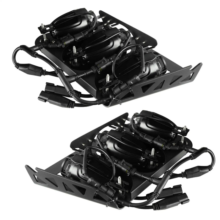 ORACLE Lighting 2021-2025 Ford Bronco Off Road LASER Auxiliary Lights + LED Fog Light Kit for Steel Bumper