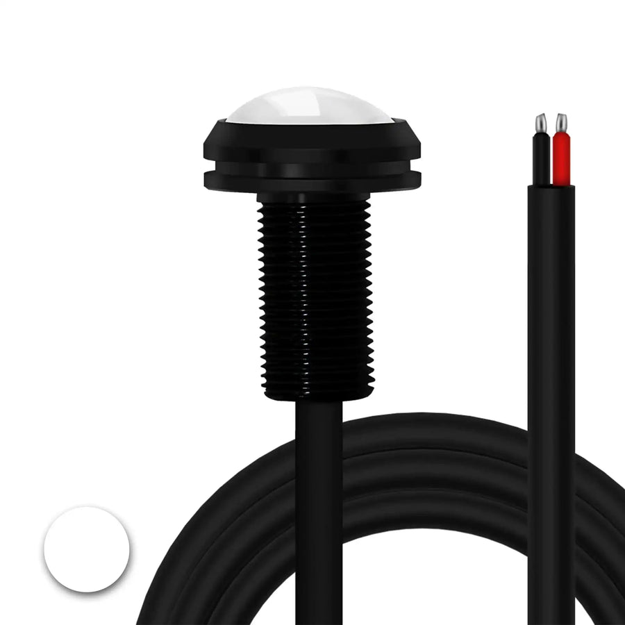 CAD Render of Billet Bolt Lights with white LED.