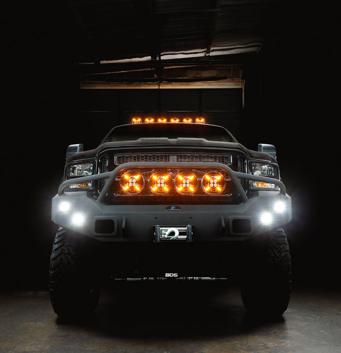 ORACLE Lighting EXO 9" Multifunction 120W LED Spotlight – Round Post Mount