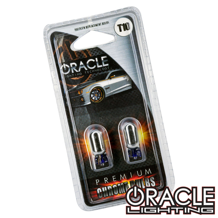ORACLE T10 Chrome Bulbs (Pair) - CLEARANCE