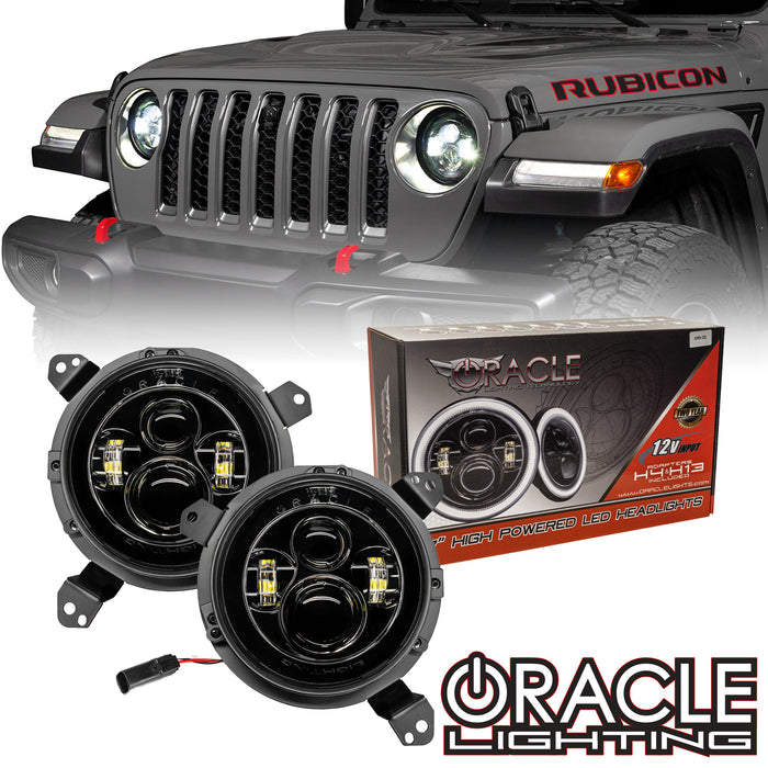 ORACLE Lighting Jeep Wrangler JL/Gladiator JT 7" High Powered LED Headlights (Pair)