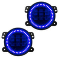 Jeep Gladiator Sahara High Powered LED Fog Light Replacement-(Pair)