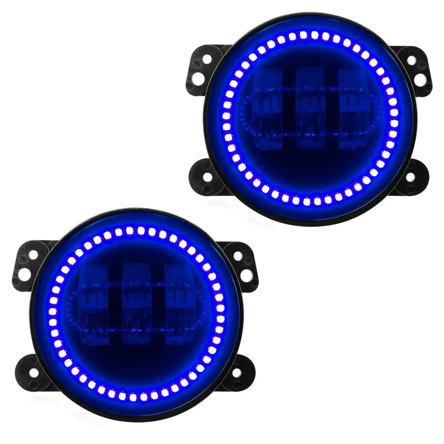 Jeep Gladiator Sahara High Powered LED Fog Light Replacement-(Pair)