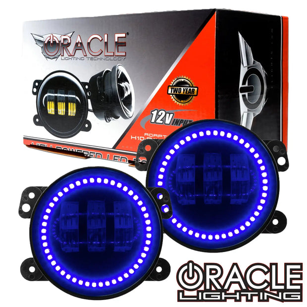Jeep Wrangler JL Sahara High Powered LED Fog Light Replacement (Pair)