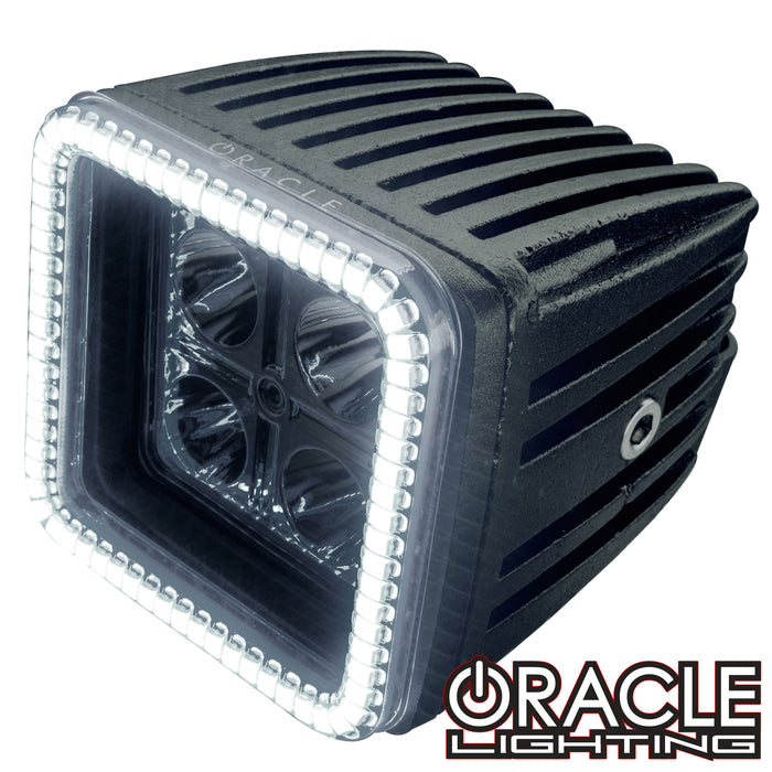 Surface Mount Squared Halo w/ 20W ORACLE LED Spot Light