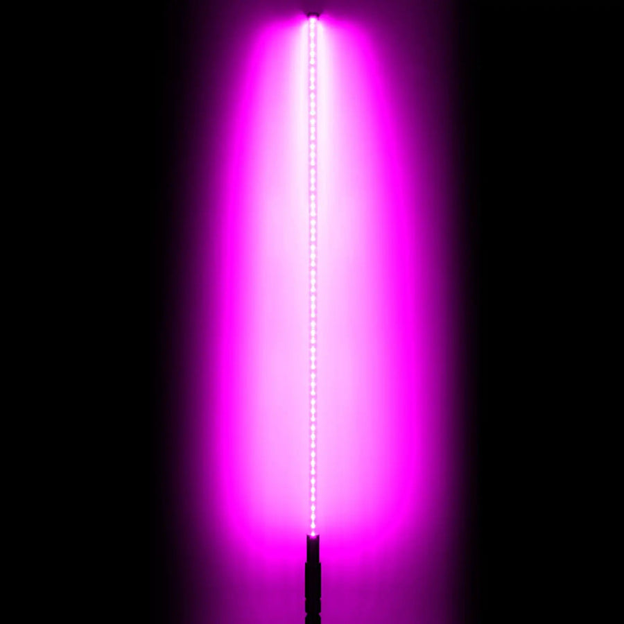 Off-Road 6ft ColorSHIFT LED Whip with pink LEDs