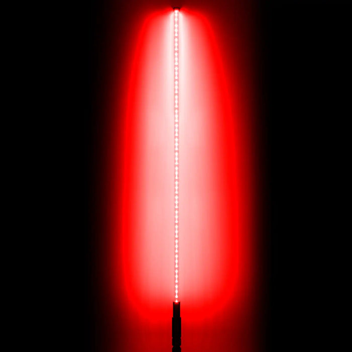 Off-Road 6ft ColorSHIFT LED Whip with red LEDs